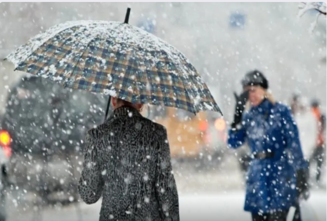 Bakıya sulu qar, rayonlara qar yağır - FAKTİKİ HAVA