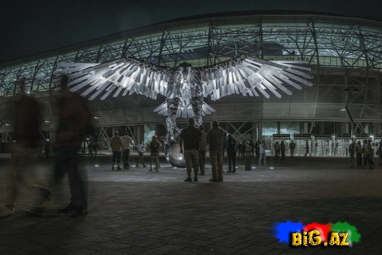 Ən böyük quş heykəli - FOTO