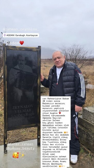 "Atam 30 il sonra babamın məzarını tapıb"