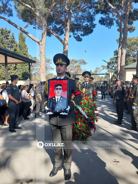 Şəhid Nicat Qarazadə dəfn edilib - FOTO