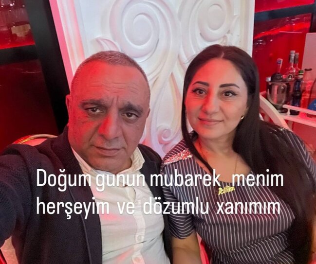 Həyat yoldaşı ilə foto paylaşıb bunları yazdı