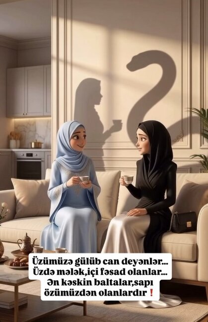 "Ən kəskin baltalar sapı özümüzdən olanlardır"
