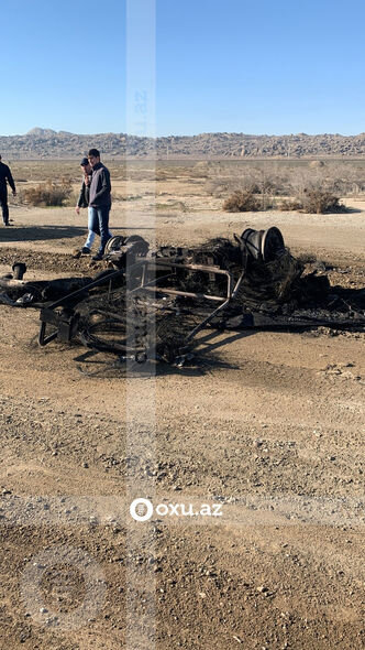 Bakıdakı dəhşətli qəzada iştirak edən sürücülərin kimliyi BİLİNDİ - YENİLƏNİB + FOTO/VİDEO