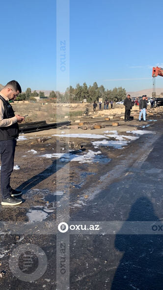Bakıdakı dəhşətli qəzada iştirak edən sürücülərin kimliyi BİLİNDİ - YENİLƏNİB + FOTO/VİDEO