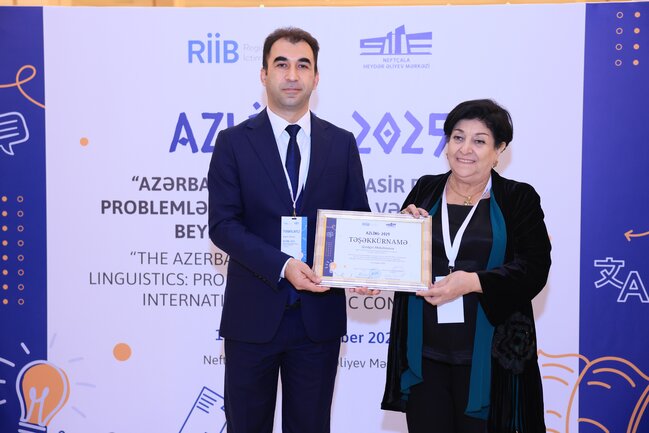 Neftçalada "AZLİNG2025 - Azərbaycan dili və müasir dilçilik: problemlər, perspektivlər və çağırışlar" beynəlxalq elmi konfransı keçirilib