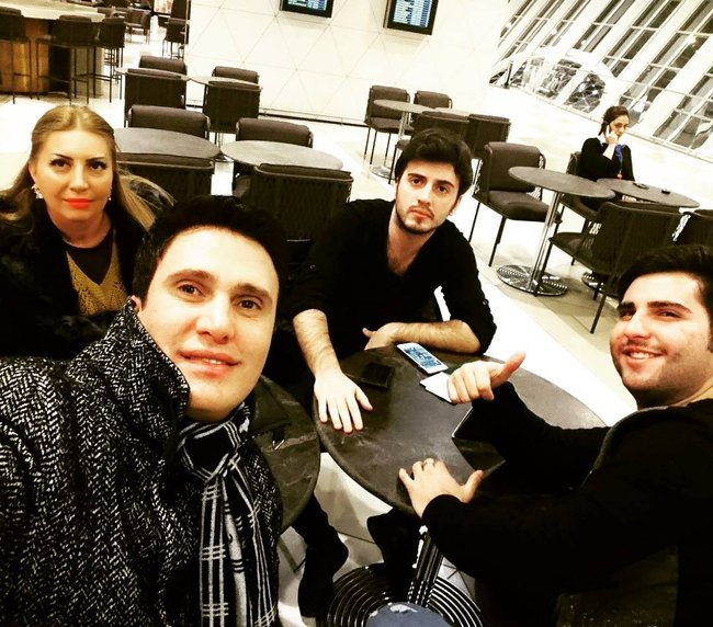 Nadir Qafarzadə ailəsi ilə - FOTOLAR