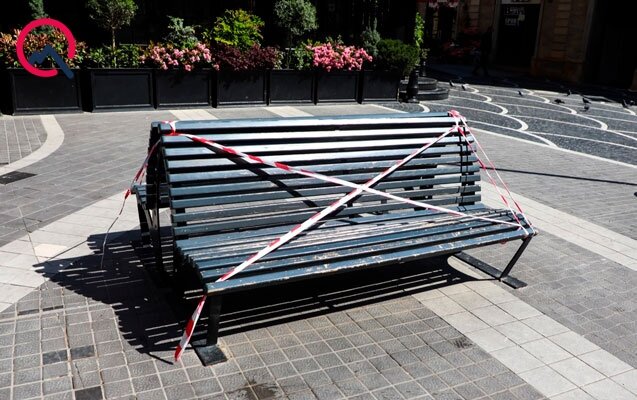 "Tarqovı"da oturmaq qadağan edilib - FOTOLAR