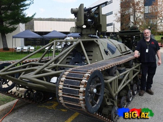Amerikalılar robot tank hazırladılar - FOTO-VİDEO