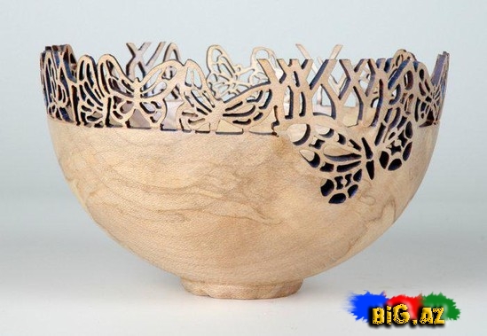 Ağac üzərində qədim naxışlar - FOTO