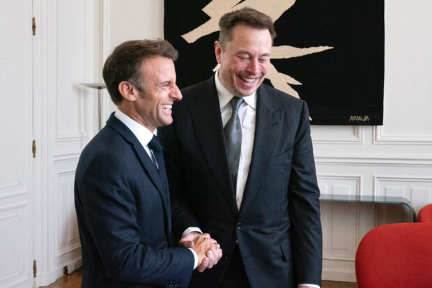 Fransa prezidenti İlon Maska işbirliyi təklif etdi