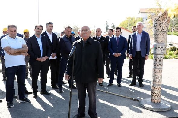 Laçında 150 ev təbii qazla təmin edilib - FOTO