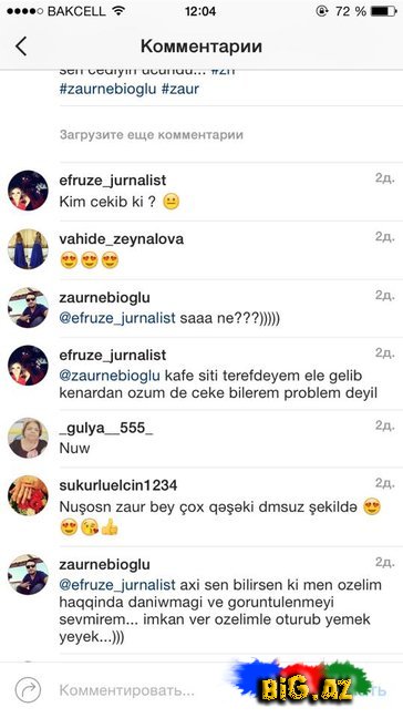 Aparıcı Zaur eşq yaşayır - Gizlin - gizlin / FOTOLAR