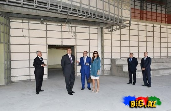 Prezident və xanımı Atçılıq Kompleksində - FOTO