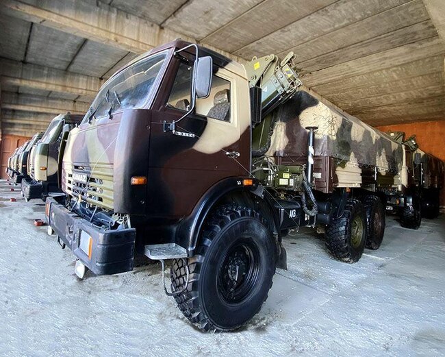 Müdafiə naziri bu bazanın döyüş hazırlığını yoxladı - FOTO