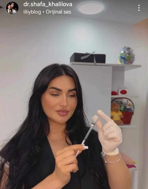 Şəfa Xəlilova dolğu,inyeksiya, botox prosedurlarını necə icra edir? -Fotofaktlar