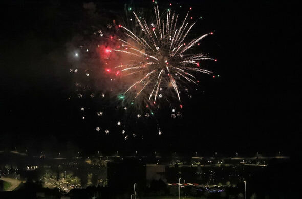 Laçında atəşfəşanlıq olub - FOTO