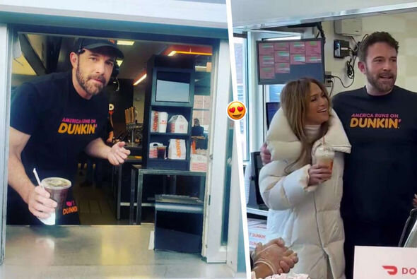 Ben Afflek kassir oldu: kafe müştərilərinə xidmət etdi - FOTO-VİDEO