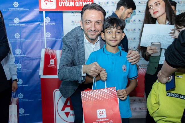 "AL Market" qəhrəmanlarımızın övladları üçün Bayram şənliyi keçirib
