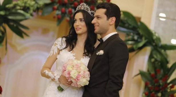 Murat Yıldırım model sevgilisi ilə evləndi - FOTOLAR