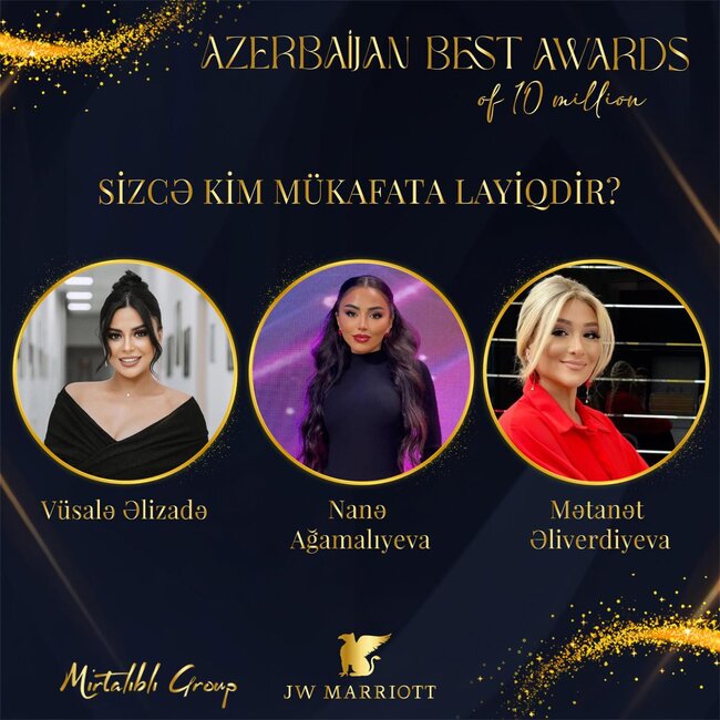 Sahələrinin ən yaxşıları "Azerbaijan Best Awards"da seçiləcək