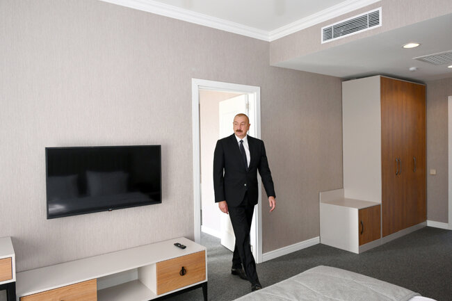 Prezident Bakıda açılışda - Fotolar