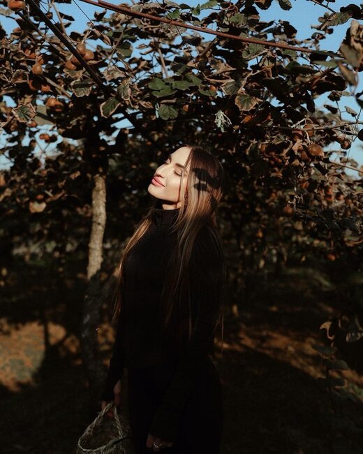 Prezidentin gəlinindən yeni - Fotolar