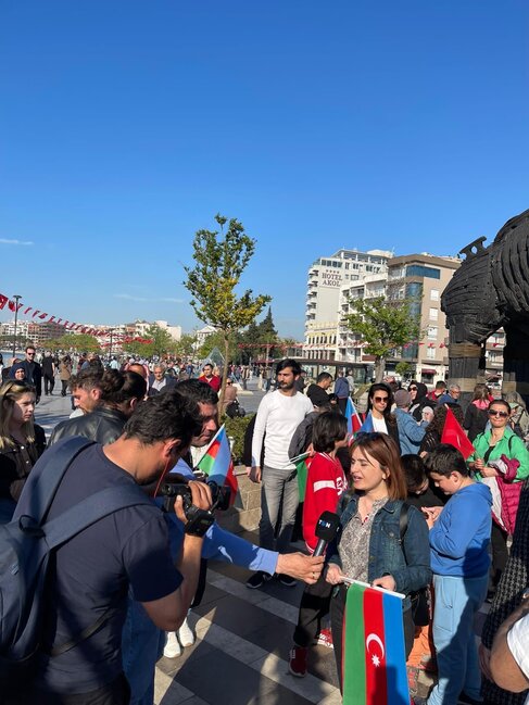 Türkiyədə Azərbaycan abidəsi açıldı - FOTOLAR