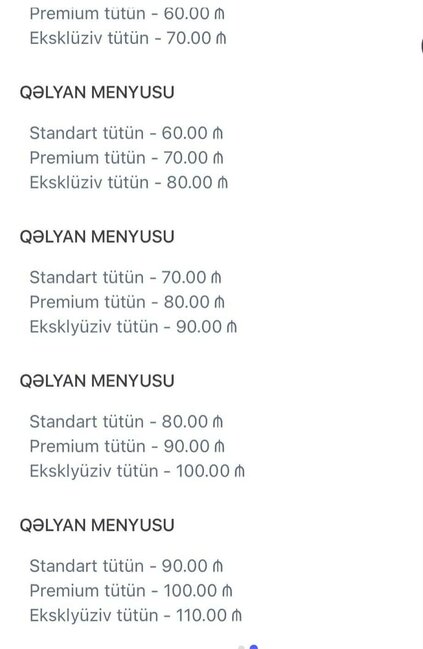"Syrovarnaya" restoranında müştərilərə menyudan fərqli hesab təqdim olunur