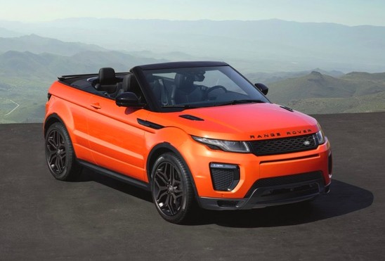 Evoque kabriolet - Range Rover - FOTO