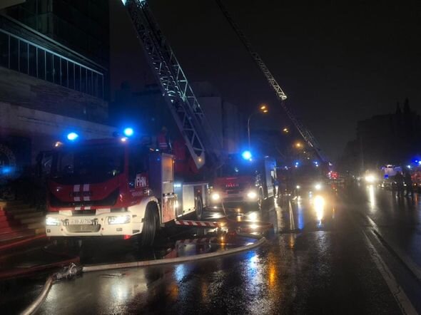 Bakıda hoteldə baş verən yanğınla bağlı təfərrüatlar məlum olub - YENİLƏNİB + FOTO/VİDEO
