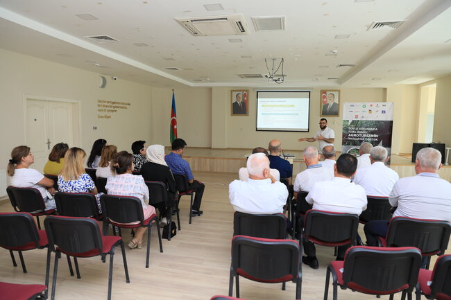 Tovuz rayonuda "Aqroturizm və qonaqlama xidmətinin təşkili" mövzusunda təlim keçirilib