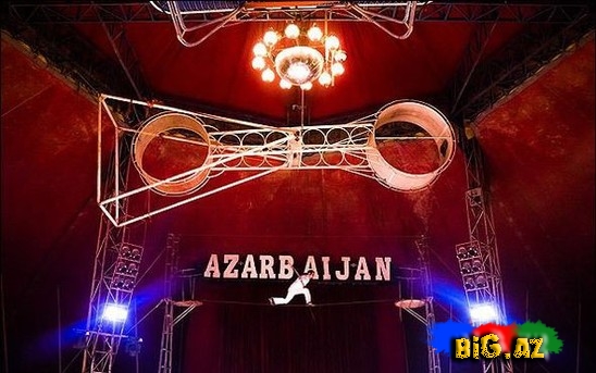 Azərbaycanlı sirk ustaları İranda - FOTO