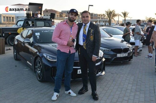 Amaliya Pənahovanın nəvəsi Hacı Nuranla - FOTO