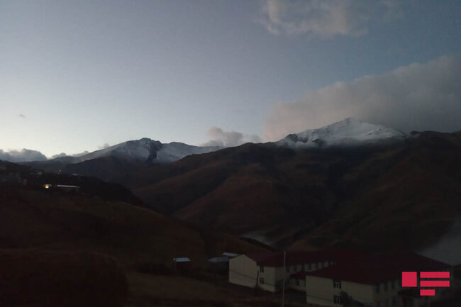 Azərbaycana qar yağıb