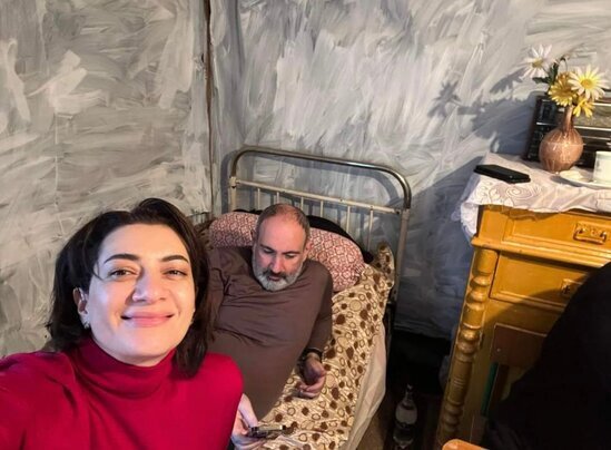 Paşinyanın yoldaşı istirahət görüntülərini paylaşdı - FOTOLAR