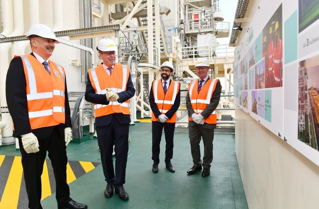 Prezident mərasimə qatıldı - Yenilənib