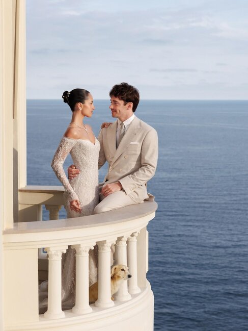 Şarl Lekler evləndi - Fotolar