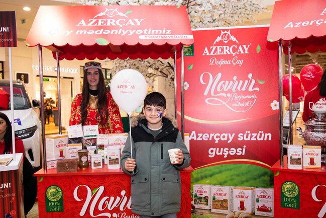 "Azerçay" Novruz festivalı ilə sakinləri sevindirib
