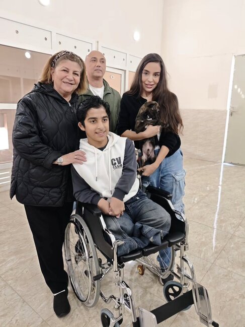 Leyla Əliyeva IDEA Heyvanlara Qayğı Mərkəzində - Fotolar