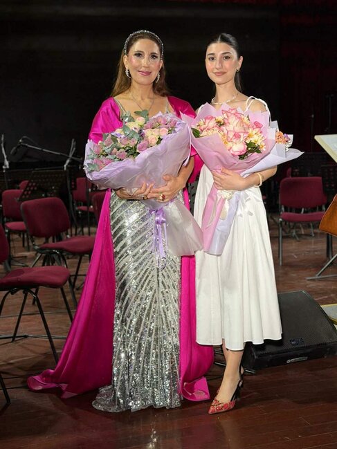 Xalq artisti Fidan Hacıyeva Naxçıvanda konsert və ustad dərsləri verib