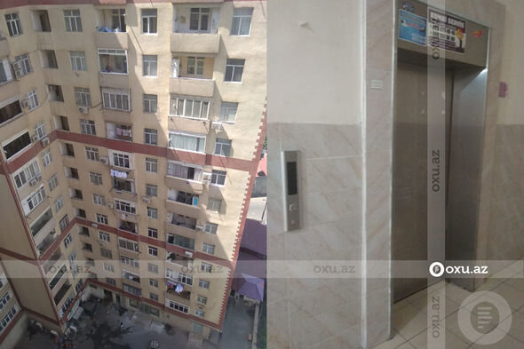 Bakıda 17 mərtəbəli binanın lifti üç aydır işləmir – ŞİKAYƏT-FOTO