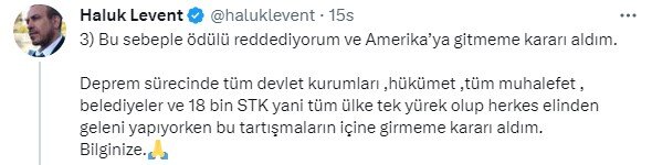 "Ən nüfuzlu 100 nəfər" siyahısına daxil etdilər - Haluk Levent mükafatından imtina etdi - FOTO-VİDEO