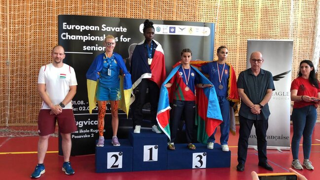 Azərbaycan Savat Millisi Avropa çempionatında 4 medal qazandı