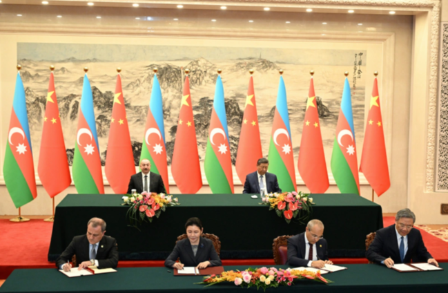 Pekində Azərbaycan-Çin sənədləri imzalanıb