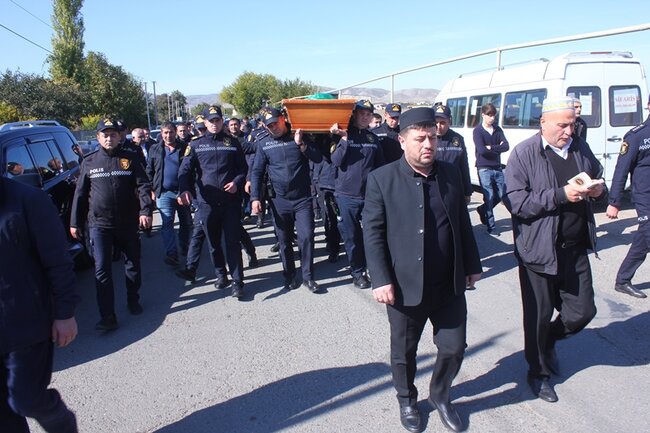 Vətən müharibəsi iştirakçısı vəfat etdi - Fotolar