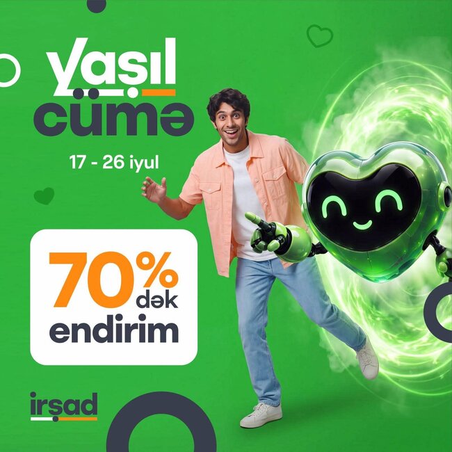 "Yaşıl Cümə" ilə yay alış-verişi başlayır!