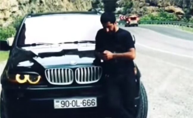 BMW-ni dərəyə aşıran "Kürd Elnur" kimdir? - FOTOLAR