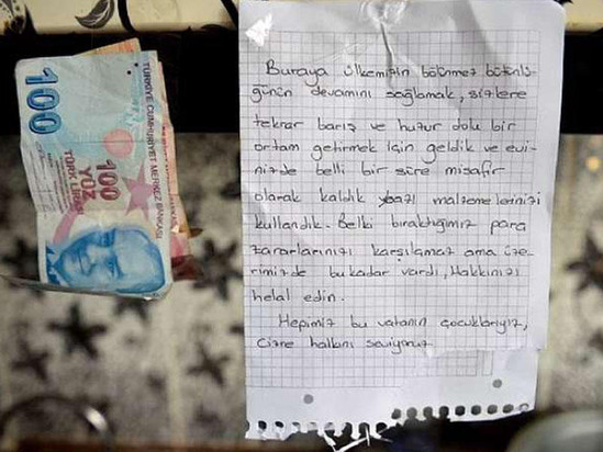 Türk əsgərin məktubu bütün ölkəni duyğulandırdı - FOTO