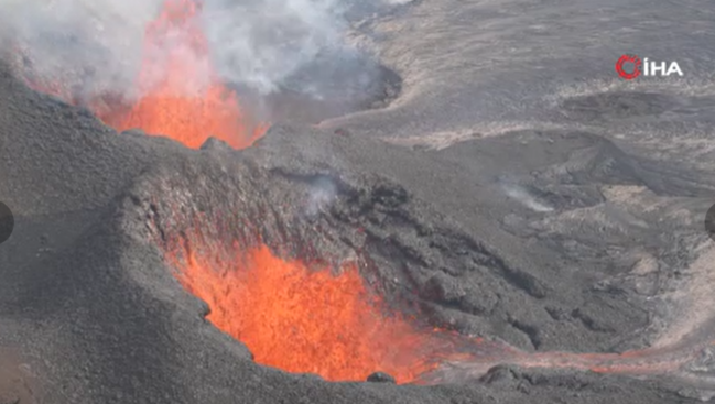 ABŞ-nin Havay adasındakı Kilauea vulkanı lava püskürdü