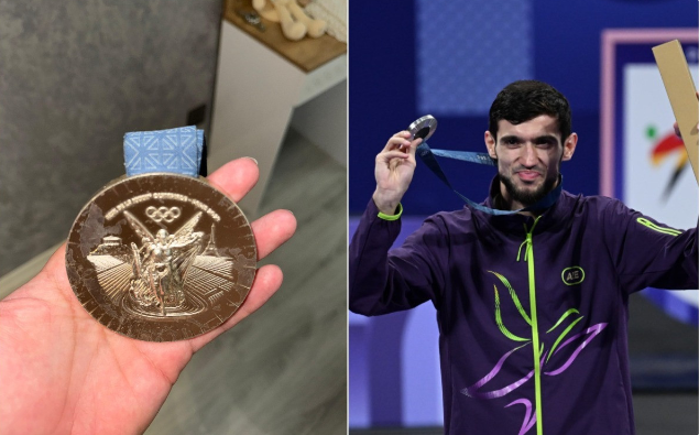 Azərbaycanlı taekvondoçunun medalı keyfiyyətsiz çıxdı